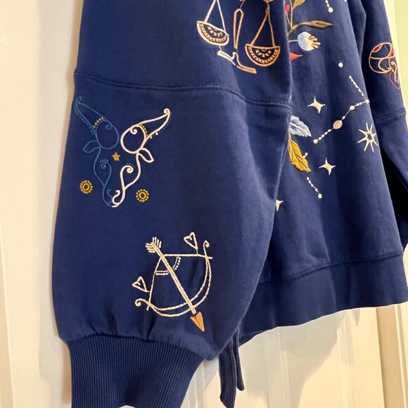 Johnny Was Celestin Side-Split Sweatshirt size XS - Picture 3 of 10